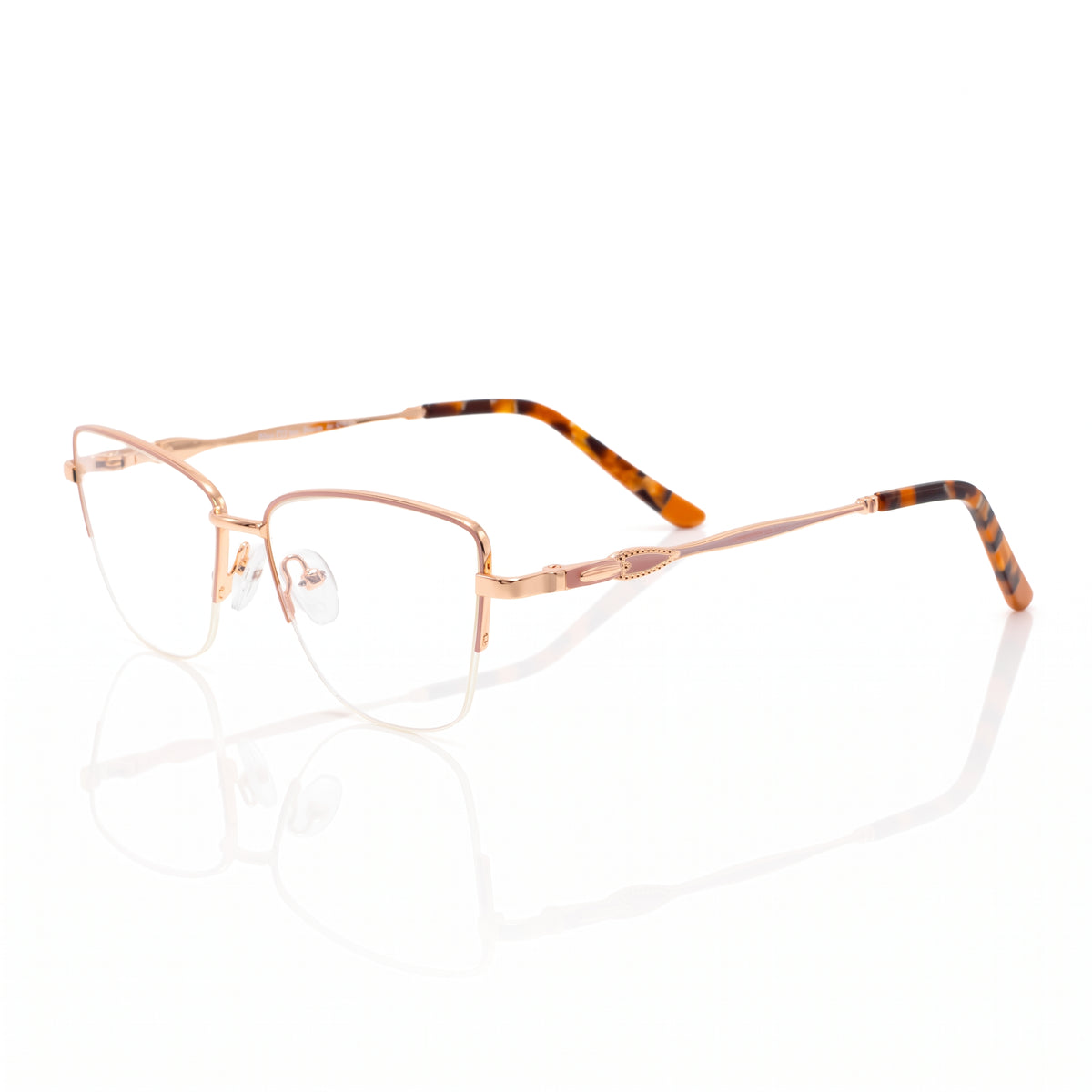 WK24015 Rose Gold & Havana
