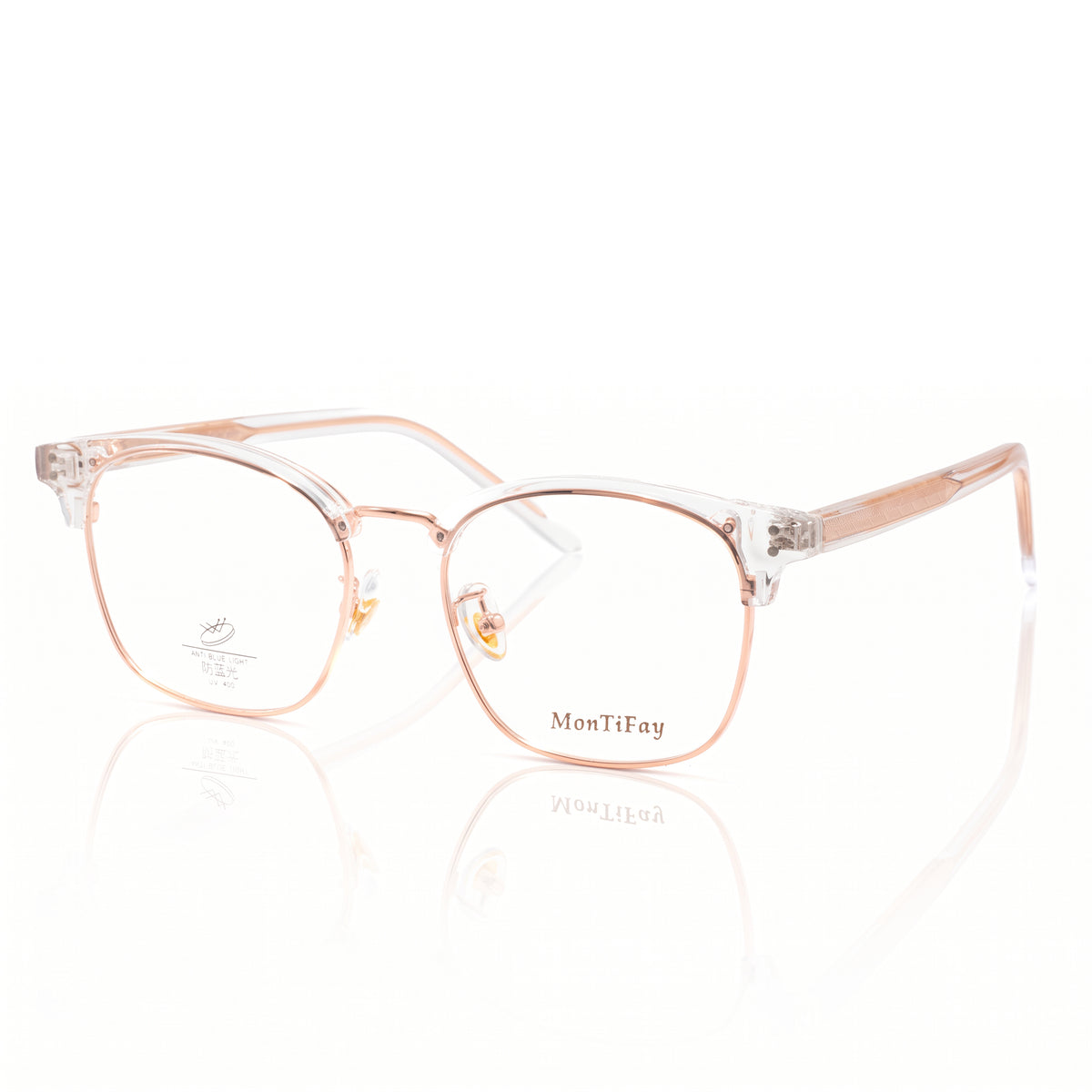 YS9341 Pink & Rose Gold