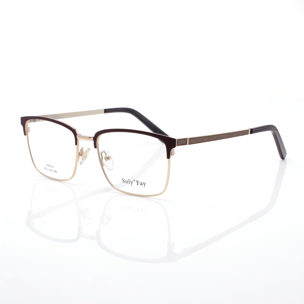 LY8314 Brown & Silver