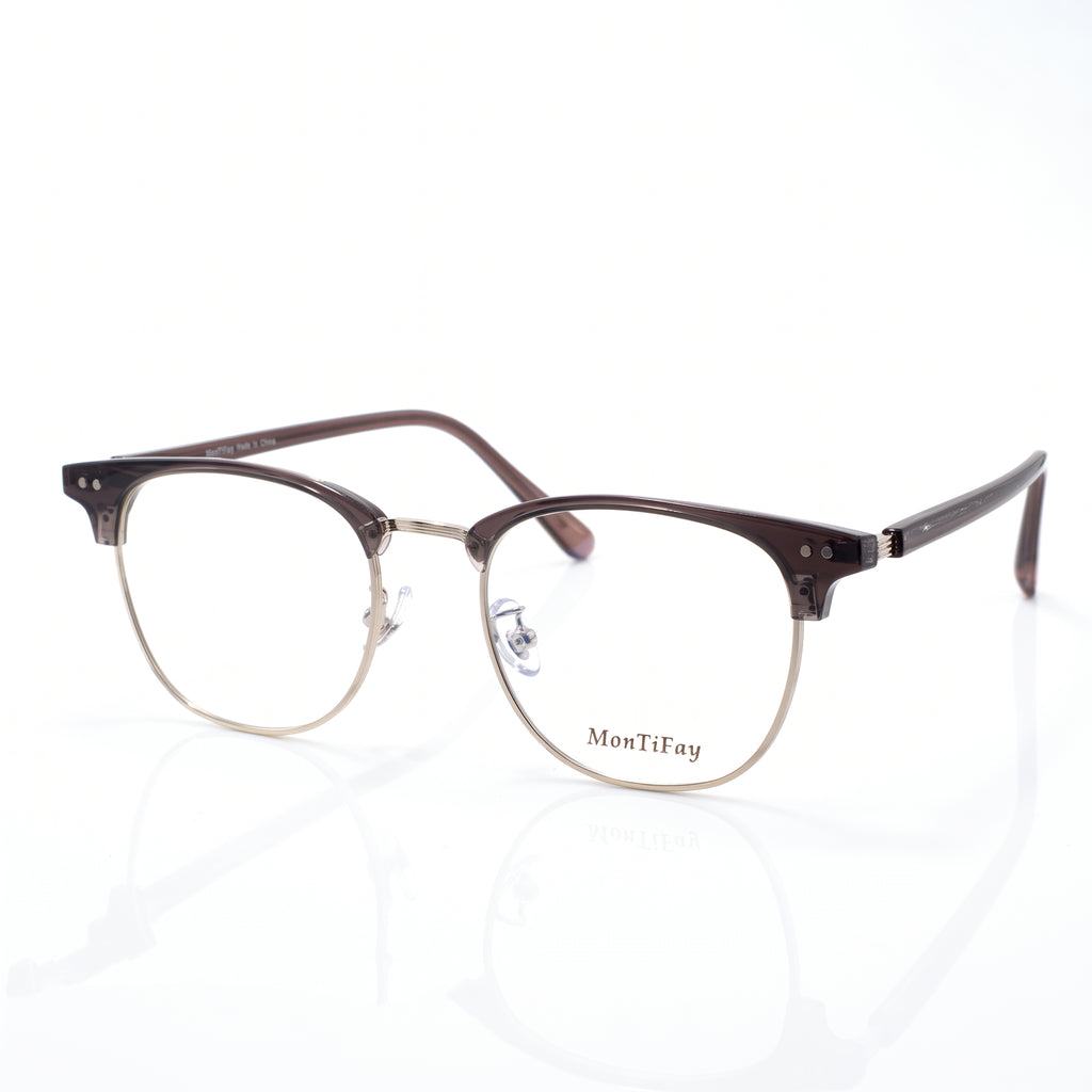 YS9243 Brown & Silver