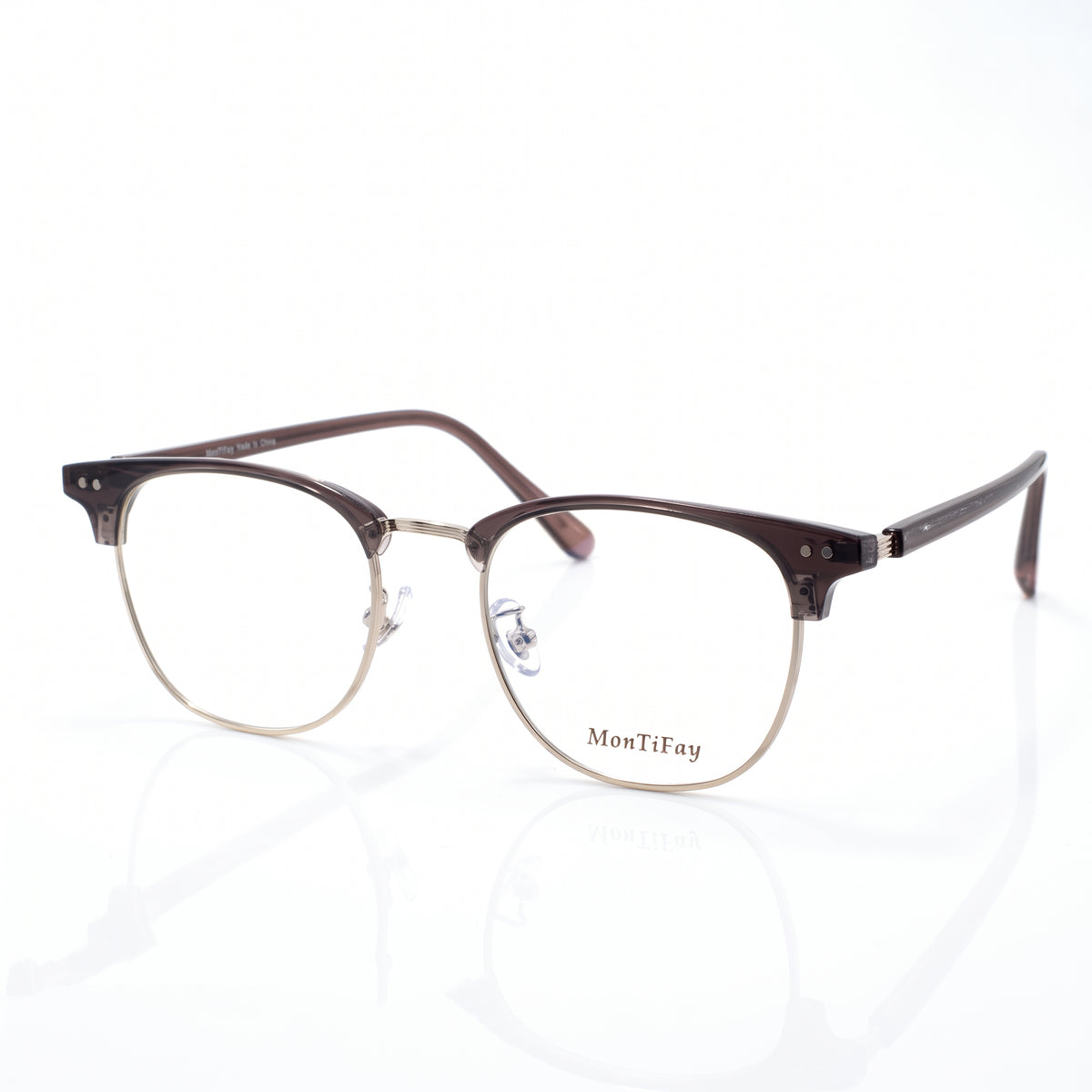 YS9243 Brown & Silver