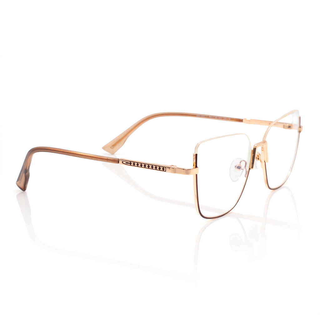 WK24017 Rose Gold & Brown