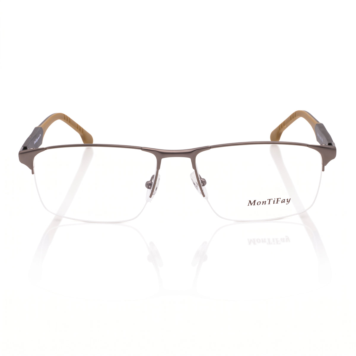 240007 Gunmetal & Brown