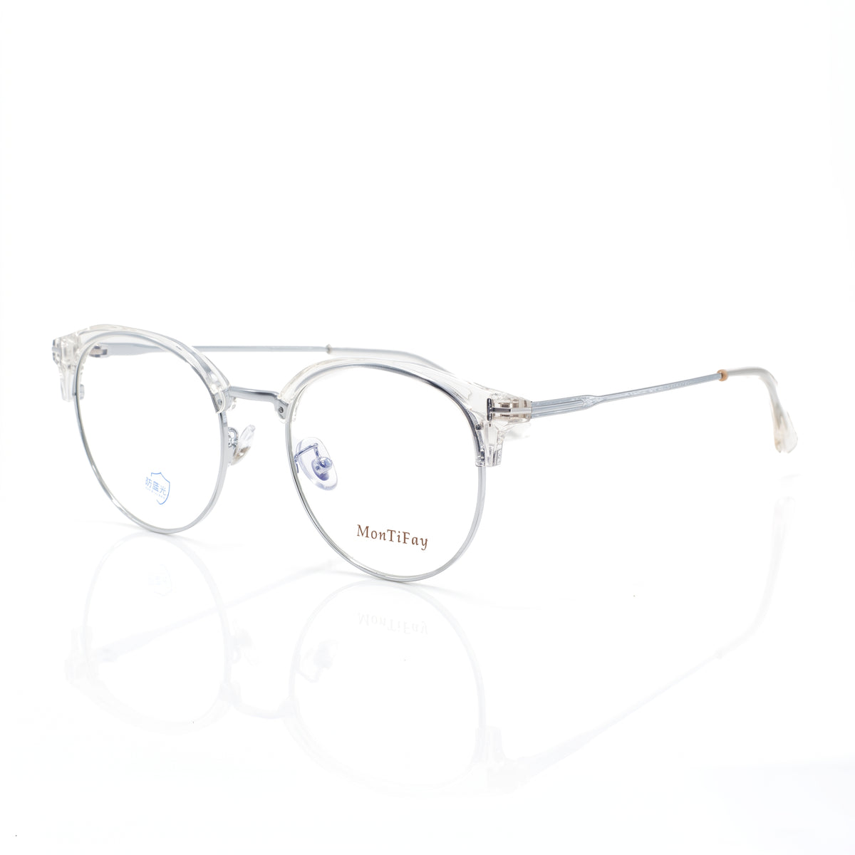 YS9228 Clear & Silver