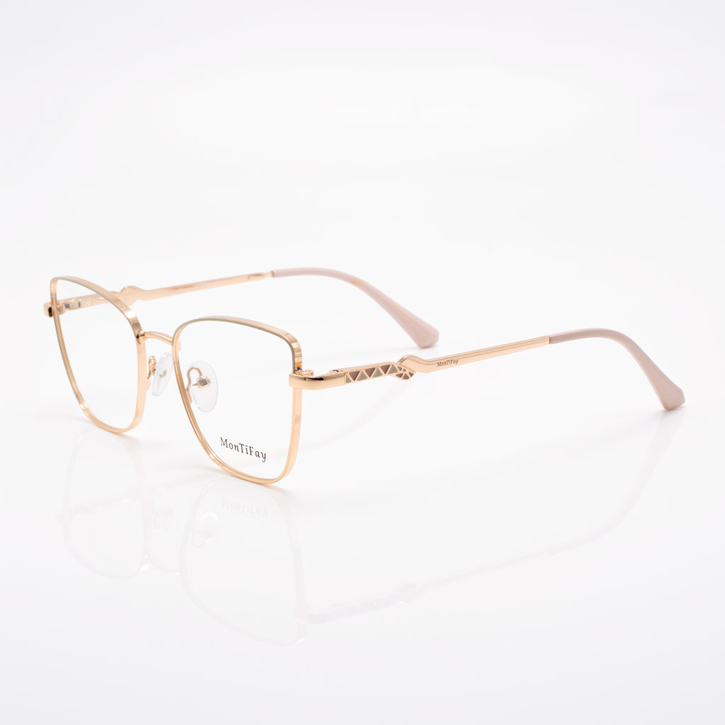 WK6957 Gold & Beige