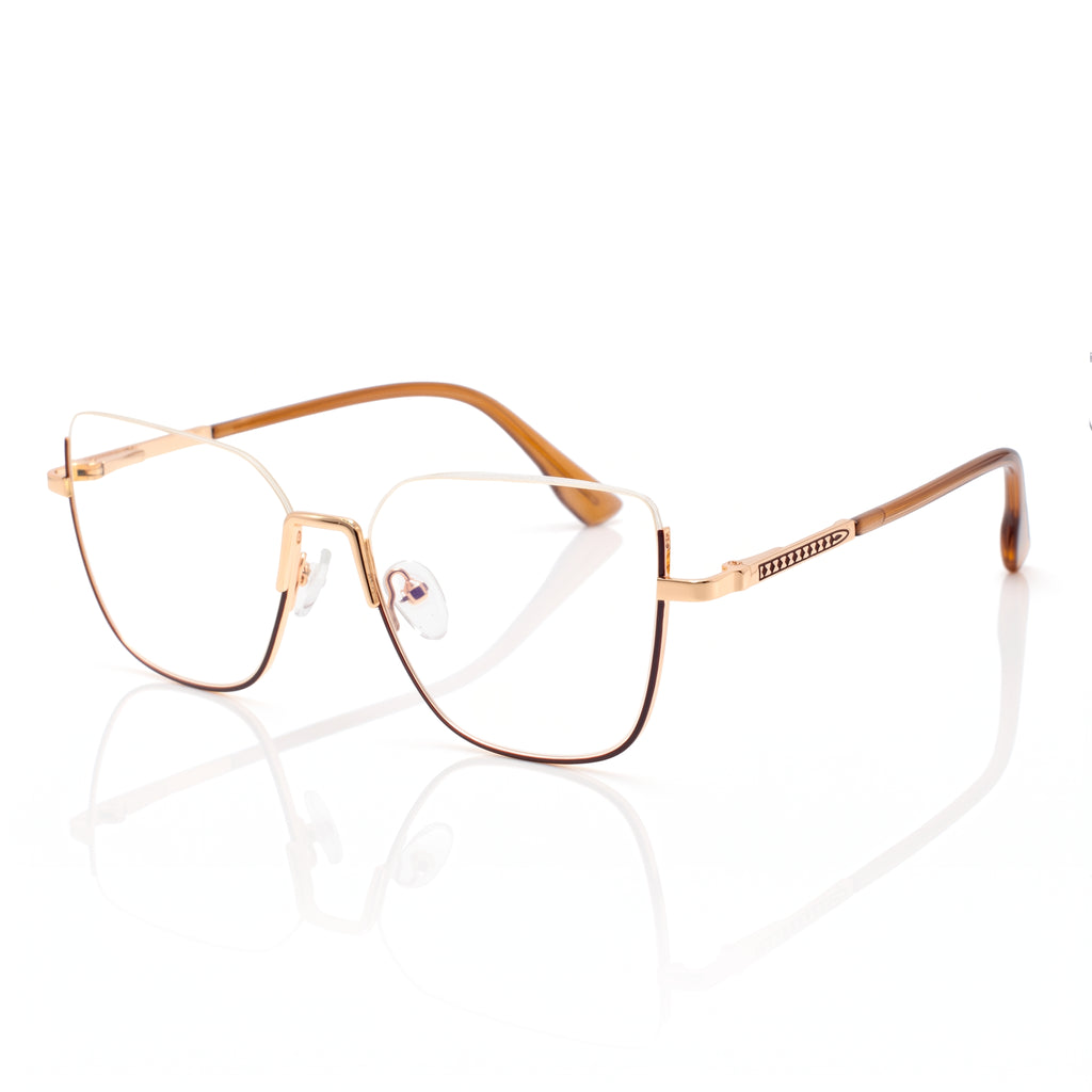 WK24017 Rose Gold & Brown