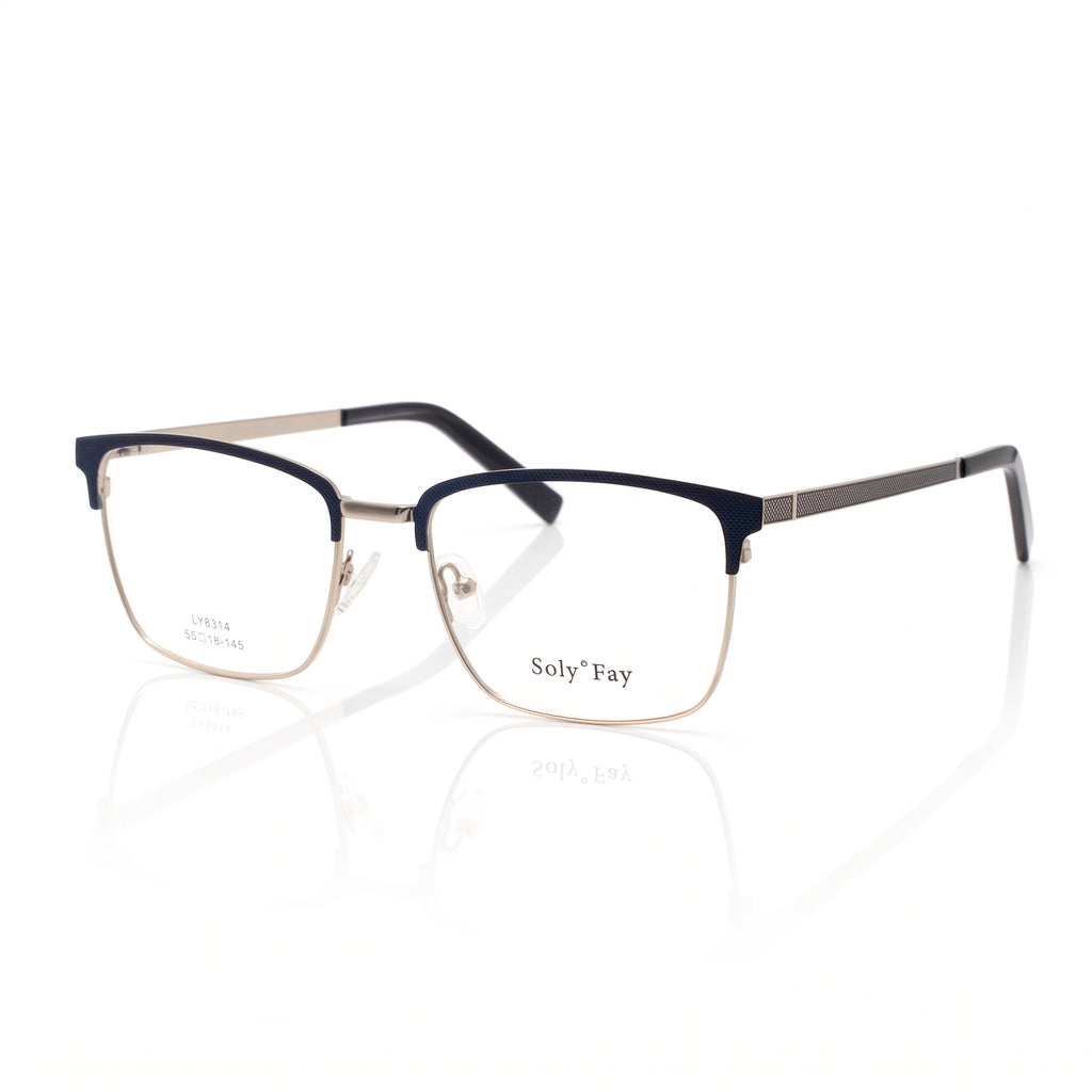 LY8314 Navy & Silver