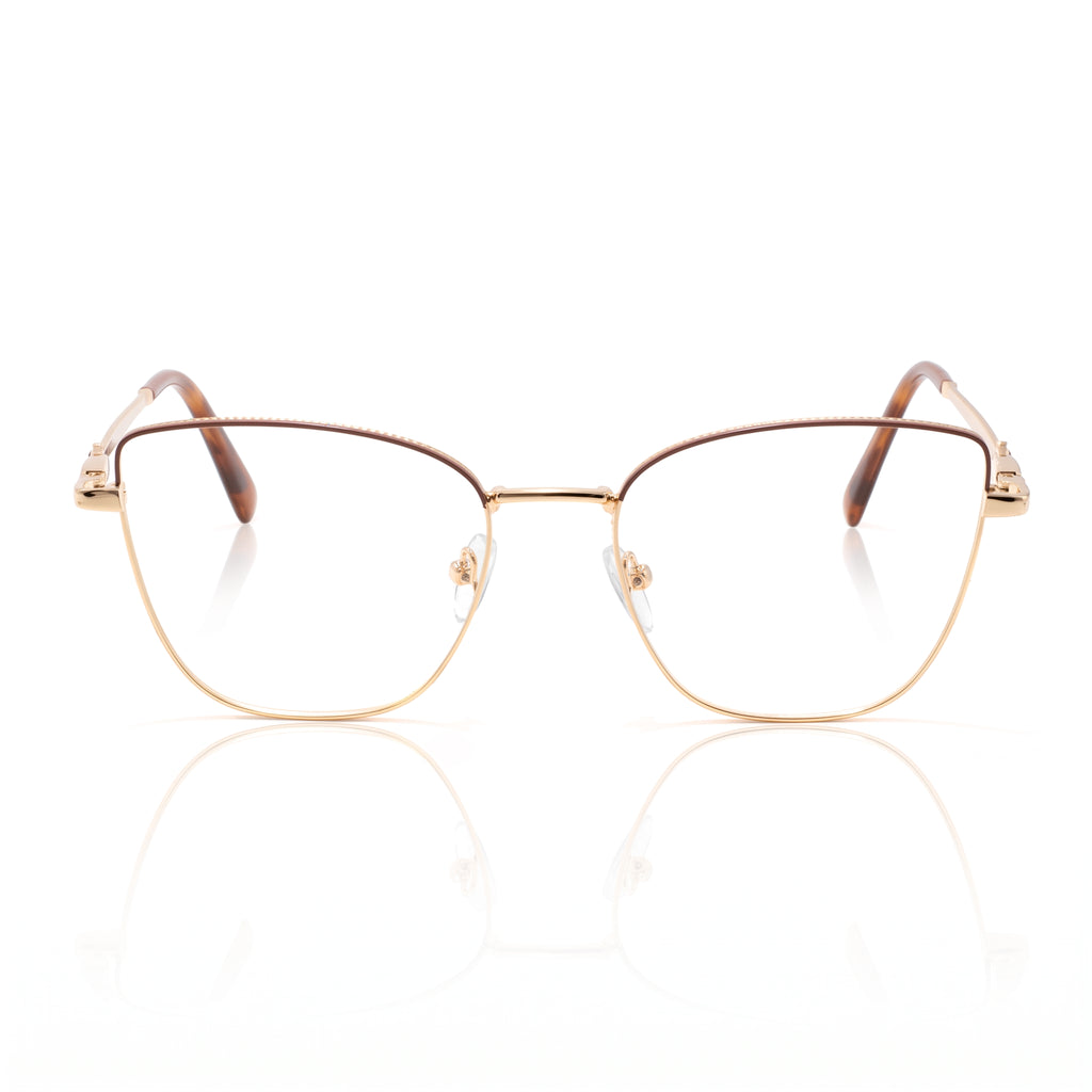 WK6957 Rose Gold & Brown