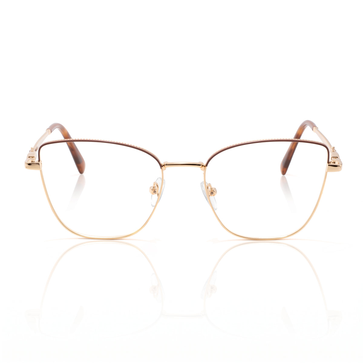 WK6957 Rose Gold & Brown