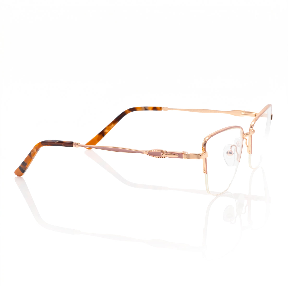 WK24015 Rose Gold & Havana