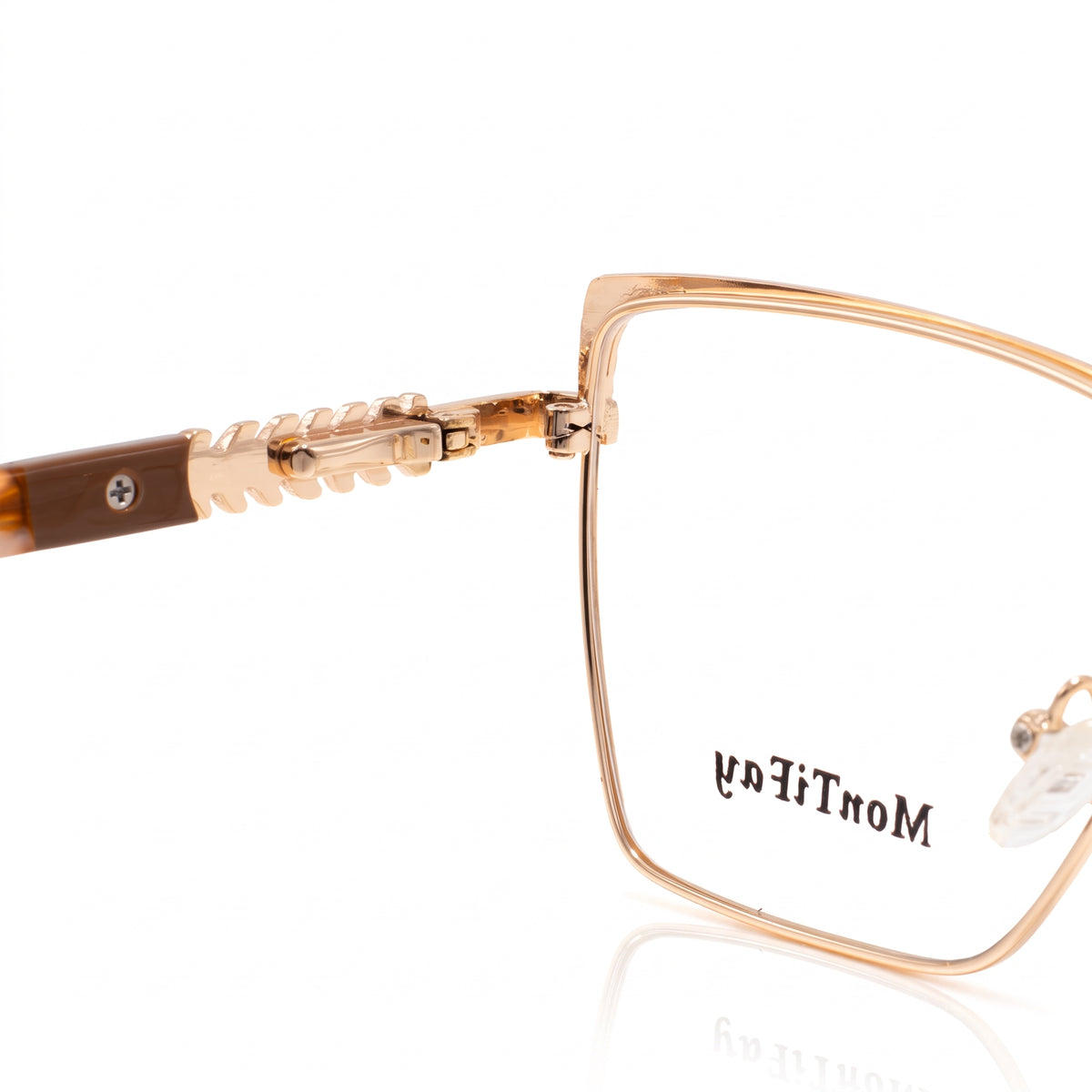 V88014 Rose Gold & Brown