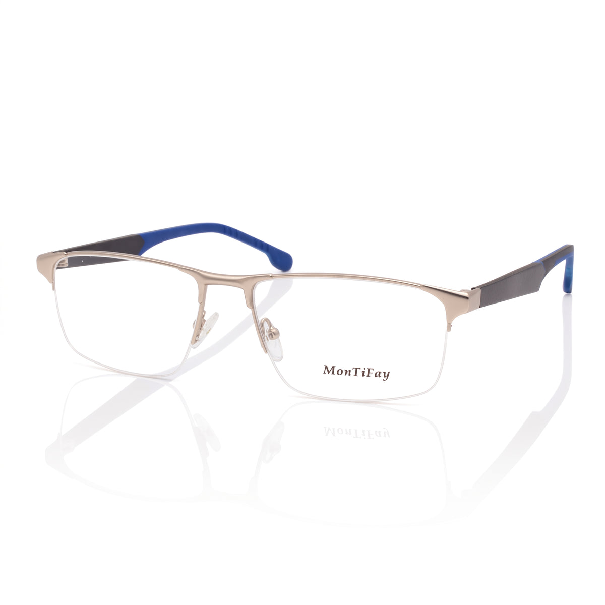 240007 Silver & Blue