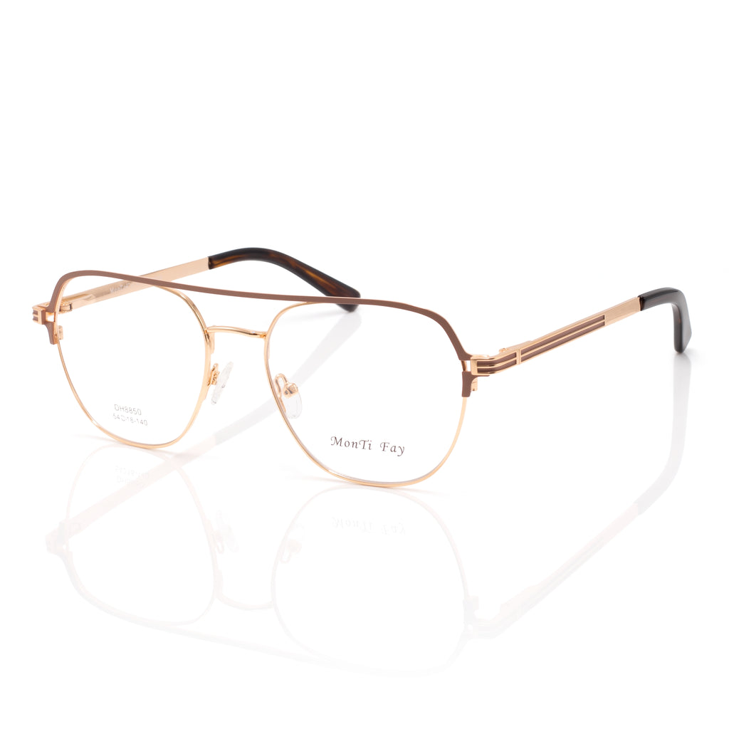 DH8850 Rose Gold & Brown