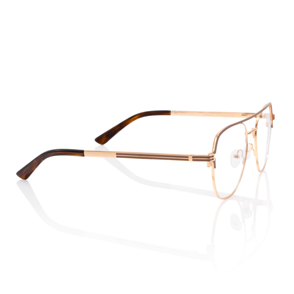 DH8850 Rose Gold & Brown