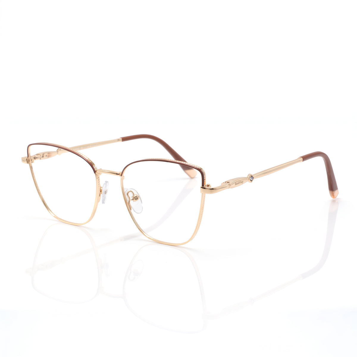 WK6957 Rose Gold & Brown