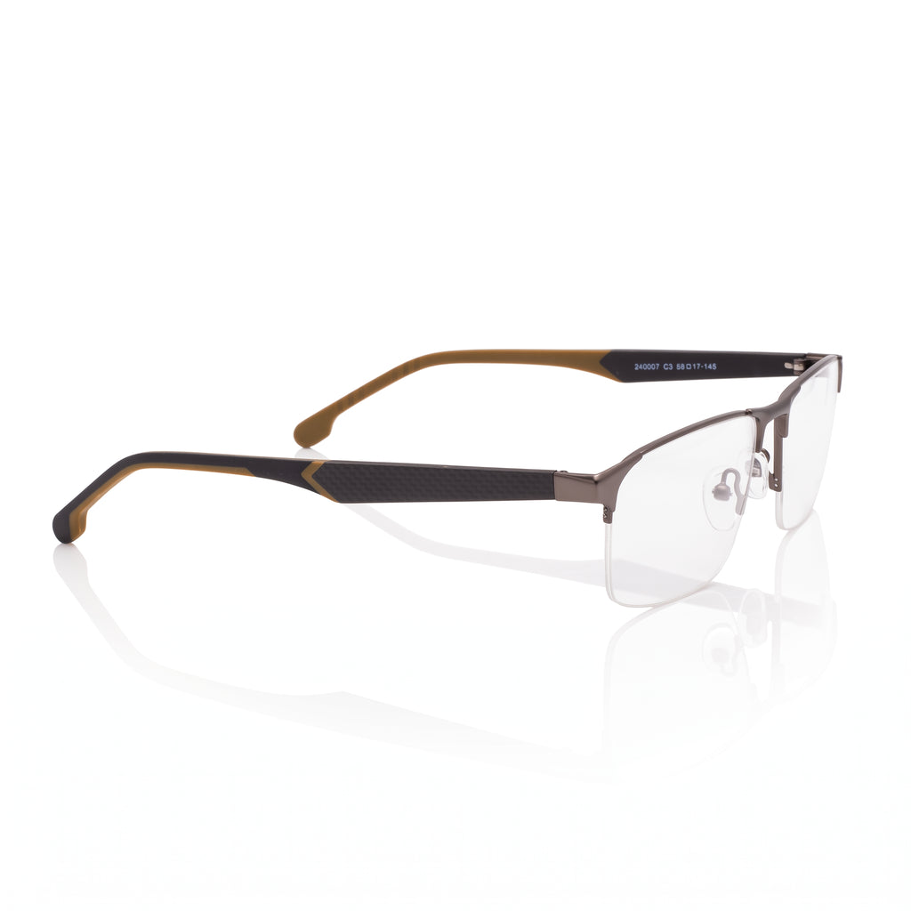 240007 Gunmetal & Brown