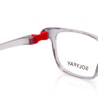 93005 Clear & Red