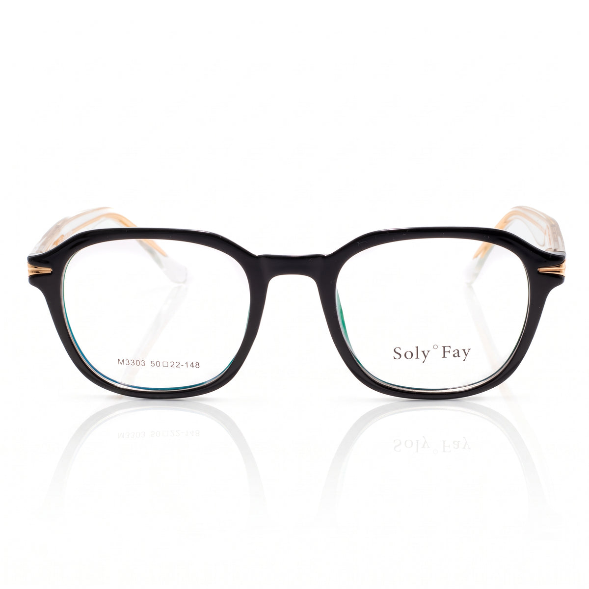 M3303 Black & Crystal