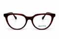 RDA10217 burgundy tortoise cat-eye frame — front